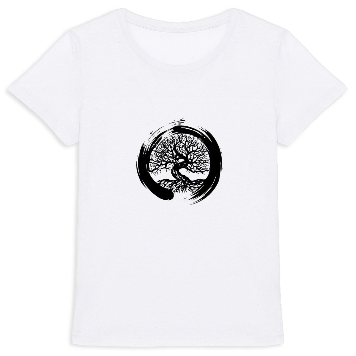 T-shirt femme Enso arbre de vie - face_0