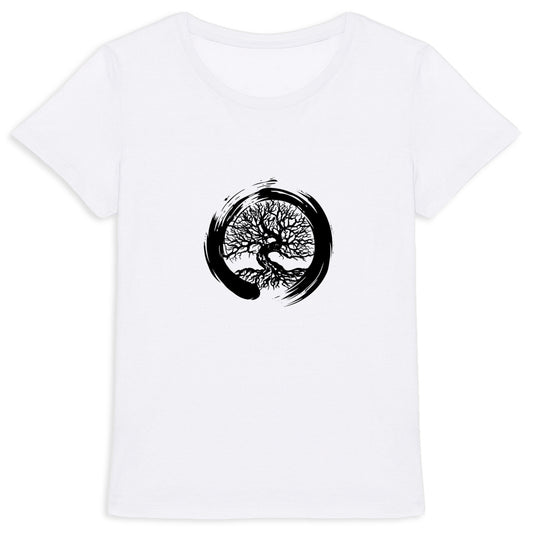 T-shirt femme Enso arbre de vie - face_0