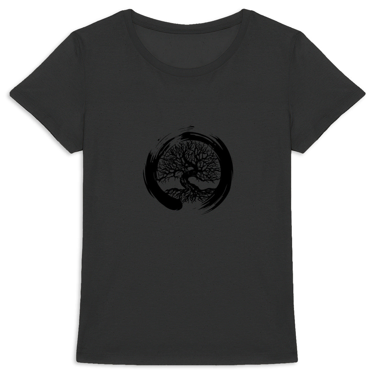 T-shirt femme Enso arbre de vie - face_1